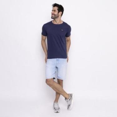 Imagem de Camiseta Industrie Básica Bordada Holanda Algodão Premium Masculina-Masculino