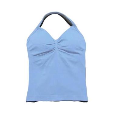 Imagem de Sutiã Esportivo Feminino Sexy Com Costas Abertas, Respirável E Elástic