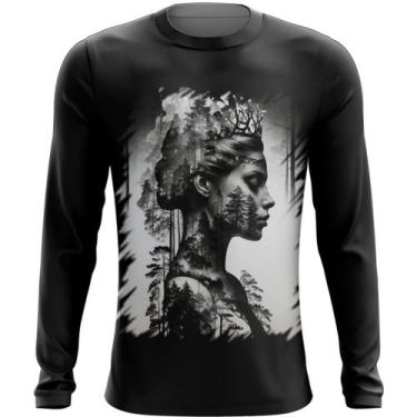 Imagem de Camiseta Manga Longa Pesca Rainha da Floresta Nórdica 2 - Kasubeck Sto