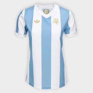 Imagem de Camisa Argentina 25/26 Comemorativa 1974 Adidas Feminina-Feminino