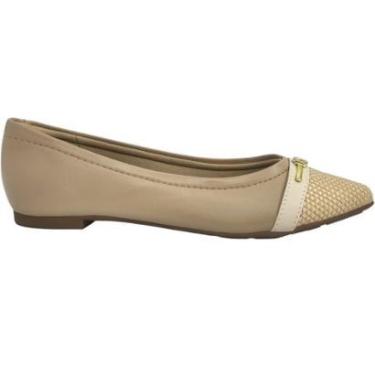 Imagem de Sapatilha Feminina Casual Dia a Dia Passeio Trabalho Bico Fino Ultra Conforto Modare 7334.244-Feminino