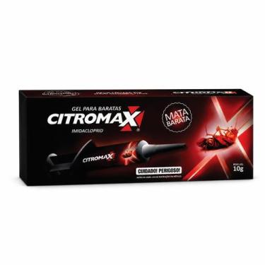 Imagem de Gel Para Baratas Citromax 10g Seringa Isca Baraticida Para Cozinha Cas