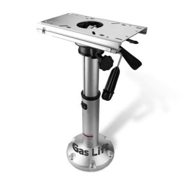 Imagem de Pedestal para assento de barco Marinexplore com elevação a gás, altura