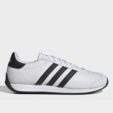 Imagem de Tênis Adidas Runvista Masculino, Branco, Preto, 41