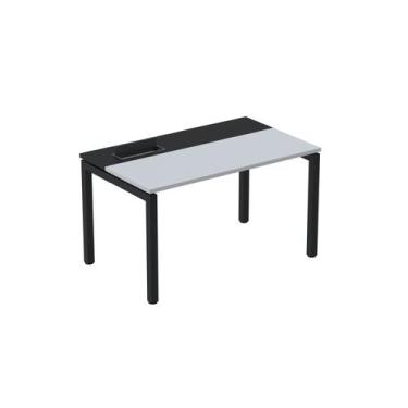 Imagem de Escrivaninha Mesa Escritório Plataforma para 1 Pessoa com Caixa de Tom