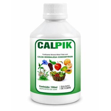 Imagem de Calda Bordalesa Calpik 100ml Faz 10L Sulfato Cobre Pika Pau