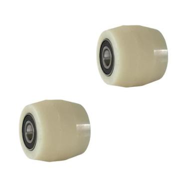 Imagem de Rodas De Carga Para Paleteira Reforçadas (2 Peças) 20mm DI 80mmx70mm C