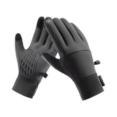Imagem de Luvas De Esqui Masculinas De Inverno Com Design Ergonômico, Grossas E 