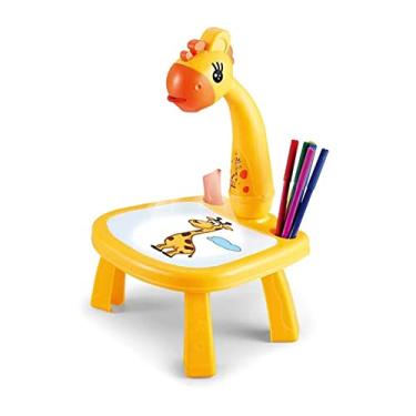 Imagem de Mibee Crianças Aprendendo Mesa Trace e Desenhe Projetor Art Drawing Board Projeção Traço Pintura Mesa Brinquedo Presente Educacional Inicial para Meninos Meninas Mais de 3 Anos de Idade
