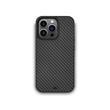 Imagem de Para iPhone 13 Pro Capa capinha case Fibra Carbono Premium Anti Impacto antiqueda luxo série especial
