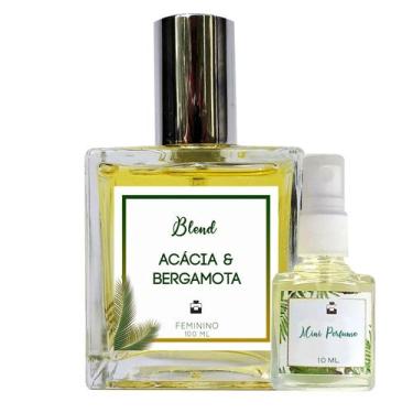 Imagem de Perfume Acácia E Bergamota 100ml Feminino - Blend De Óleo Essencial Na