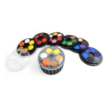 Imagem de Estojo Aquarela Em Pastilha Com 36 Cores – Kn1715090000