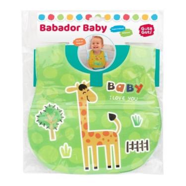 Imagem de Babador Baby Para Bebê Girafa Guta Guti Dm Toys