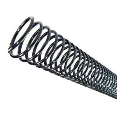 Imagem de Espirais para Encadernação Preto 9mm 50 Folhas 100 unidades