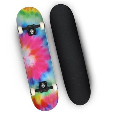 Imagem de Skateboard Skate Semi-Profissional Montado Bel 40200 Tie Dye