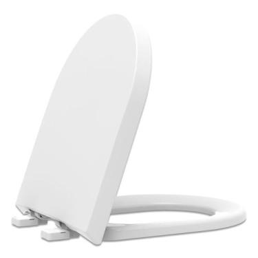 Imagem de Assento Deca Carrara Branco Soft Close Resina Termofixo Tupan
