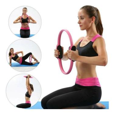Imagem de Anel Tonificador Arco Pilates Yoga Flexível Fitness Circulo - D' Prese