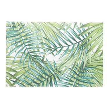 Imagem de Lugar Americano de Plástico Palm Verde 45cm x 30cm - Wolff
