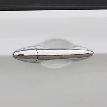 Imagem de JIERS Para Hyundai Solaris Verna IX25 Accent Grand Avega 2011-2016, acabamento cromado da tampa da maçaneta da porta acessórios de estilo do carro