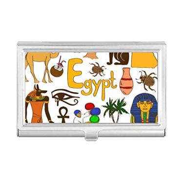 Imagem de Egypt Landscap Carteira de bolso com bandeira nacional