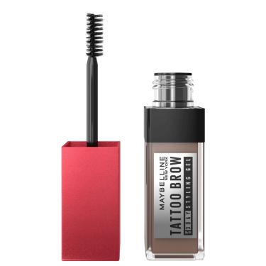 Imagem de Gel para Sobrancelhas Maybelline New York Tattoo Brow 3D Medium Brown 5g
