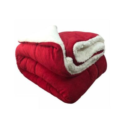 Imagem de Cobertor Coberdrom Edredom Sherpa King Size Dupla Face