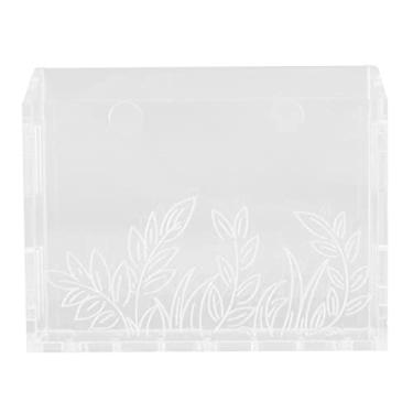 Imagem de Suporte para Vasos, Copo para Plantas Aquáticas, Acrílico Durável Seguro, Fácil de Instalar, Design de Corte Inclinado Com Furo Permeável Com 4 Ventosas para Casa (L)