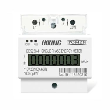 Imagem de Medidor De Consumo Energia Kwh Individualizador Digital Monofásico 110v 127v 100a