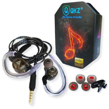 Imagem de Fone De Ouvido Retorno De Palco Gamer QKZ Subwoofer Preto