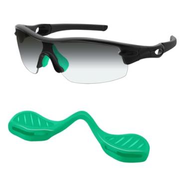 Imagem de Mryok Nosepiece Nosepiece Nosepiece para óculos de sol Oakley Radar Path EV RadarLock – Celeste