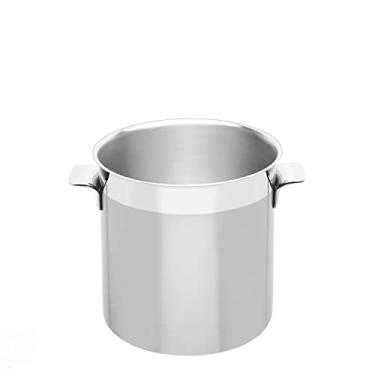 Imagem de Conjunto de Baldes de Gelo 4 peças Tramontina Cosmos em Aço Inox com Acabamento Fosco 8 cm 0,5 L