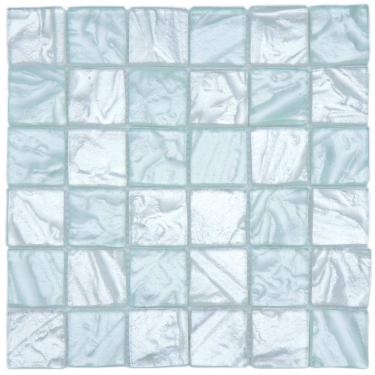 Imagem de Pastilha de Vidro Junsui 30 x 30cm Verde/Branco