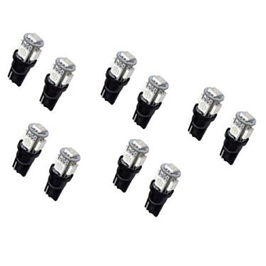 Imagem de PA 5MCY-11ANF 10P1 10 X 5-5050 Auto Use ATV RV Lâmpadas amarelas LED 168 2825 T10 194