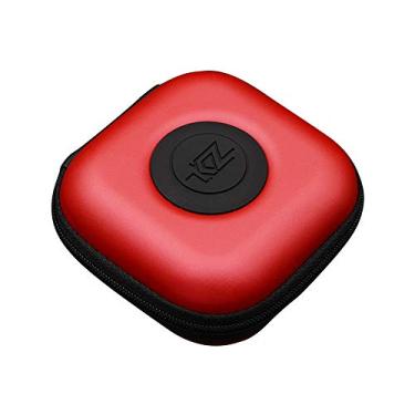 Imagem de Capa de fone de ouvido KZ com zíper, bolsa para fones de ouvido, cabo USB, bolsa de acessórios para KZ ZS10 Pro ZSN ED9 ZST, caixa de transporte de fones de ouvido portátil, Vermelho