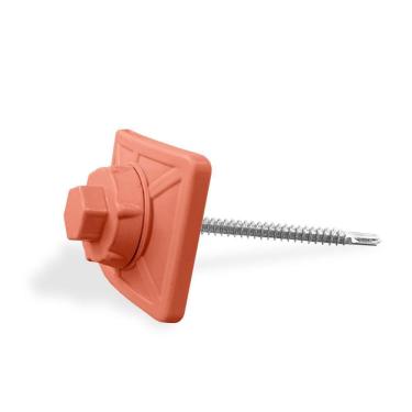 Imagem de Kit Fixação Para Telha PVC com Parafuso 20 Unidades Lux Telhas Ceramica