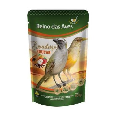Imagem de Ração Trinca Ferro Boiadeiro Frutas 500gr Reino Das Aves