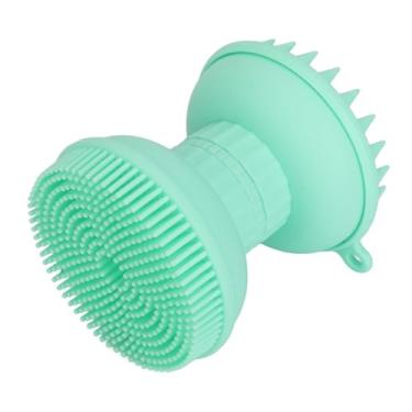 Imagem de Escova de Limpeza Facial, Escovas de Limpeza Facial de Cabeça Dupla Silicone Ergonômico Purificador de Couro Cabeludo Limpador Esfoliante para Lavagem de Rosto Purificadores de