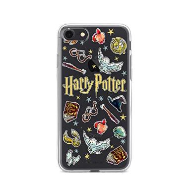 Imagem de ERT GROUP Capa de celular para iPhone 7/8/SE 2/SE 3, padrão Harry Potter original e oficialmente licenciada 226, otimamente adaptada à forma do celular, parcialmente transparente