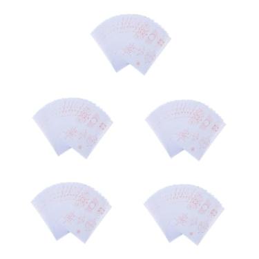 Imagem de INOOMP 875 Peças de golfe adesivos tomada marcação etiquetas de papel rótulos de tacos de golfe para treinamento de impacto facial para taco de golfe cola removível putter clube