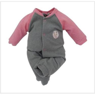 Imagem de Macacão Soft Luxo Bebê Menina Pettenati Inverno Zafielo 577-Feminino