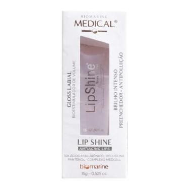 Imagem de Biomarine Lip Shine Gloss Estimulador de Volume Labial 15g