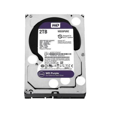 Imagem de HD 2tb Purple Intelbras Para Dvr | Western Digital Wd22purz