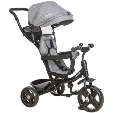 Imagem de Triciclo Infantil Giratório Kiddo 360° Passeio Bebê e Pedal