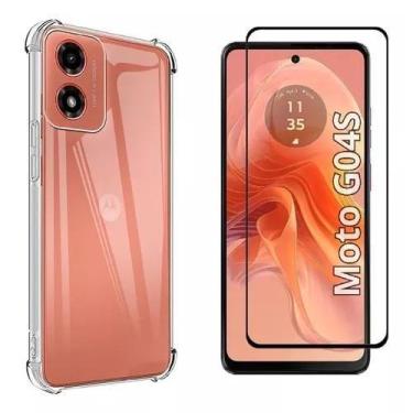 Imagem de Capa Capinha Case + Película 3d Para Motorola Moto G04s 6.56 - Univers