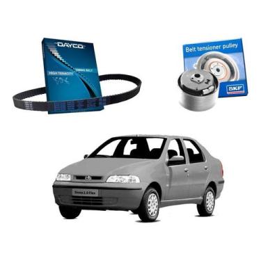 Imagem de Kit Correia Dentada Tensor Siena 1.3 16v 2000 A 2005 - Dayco