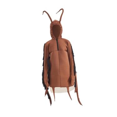 Imagem de Fiocias Fantasia de Barata para Crianças Traje Engraçado de Cosplay para Baile de Máscaras Festival de Carnaval