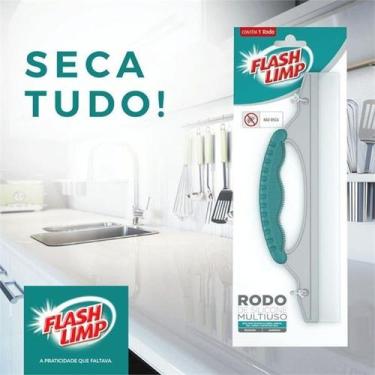 Imagem de Rodo de silicone multiuso flashlimp