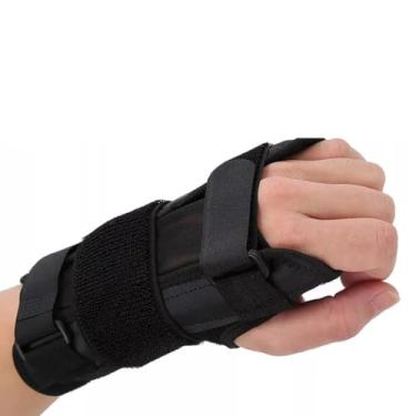 Imagem de Tubarão Stores Tala para Punho Mão Munhequeira Órtese Proteção de Pulso Tendinite Ortopédico Alívio Dor Protetor Lesões.