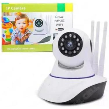 Imagem de Camera Ip Wifi Robozinho Baba Eletronica Com Audio Hd 1.3M