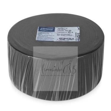 Imagem de Elástico Jaragua Zanotti C/25 Metros - Escolha a largura, Preto, 79mm